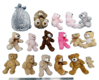 Porte-clés Poupée Lapin Doux et Mignon en Fausse Fourrure, Pompon Moelleux, Pendentif Peluche pour Sac et Voiture, Porte-clés Amusant en Pompon Moelleux