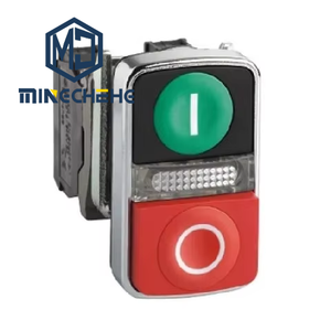 Illuminated <b>Push</b> <b>Button</b> <b>Switch</b> XB4BW73731B5 22mm Momentary Head for Industrial Control Panel and Automation System - Product Image 1