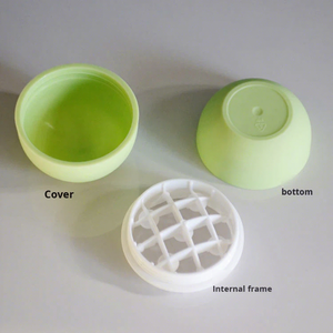 Envase Esférico de Plástico PP de 20g <span class=keywords><strong>para</strong></span> Crema Cosmética Hidratante, Caja <span class=keywords><strong>para</strong></span> Lápiz Labial Infantil, Crema de Lithospermum Casera, Cera <span class=keywords><strong>para</strong></span> <span class=keywords><strong>el</strong></span> <span class=keywords><strong>Cabello</strong></span> - Product Image 2