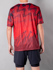 2024 Anpassen Großhandel Sport Jersey Club Uniform Benutzer definierte atmungsaktive Sport hemden Sublimation Druck Sport bekleidung - Product Image 4