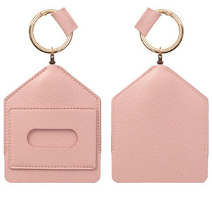 כרטיס גישה דלת אחורית אלסטי מעור כרטיס גישה דלת אוטובוס, תיק מגן בעל מפתח עם סגירה - Product Image 5