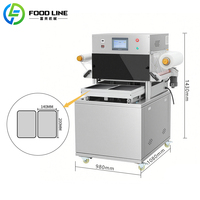 Machine de scellage sous film MAP, Machine de scellage MAP de table, Machine MAP rotative
