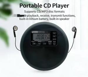 Reproductor de CD portátil de metal plateado personalizado de fábrica con pantalla LCD para estudiantes de inglés, herramienta educativa. - Product Image 4
