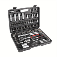 Kit d'outils essentiels pour homme en acier au carbone, 94 pièces, manuel, pour la maison, kit d'urgence, réparation automobile, dortoir universitaire, appartement, voiture