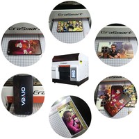 Printer UV Erasmart A4 DIY LED Printer UV L800 Printer Flatbed UV untuk Casing Ponsel