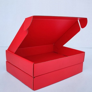 Boîtes d'expédition en carton ondulé à trois couches en gros pour l'emballage logistique express, accessoires vestimentaires carrés avec pelliculage brillant - Product Image 6