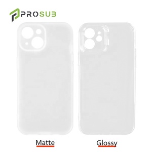 Coque de protection souple antichoc en TPU avec impression 3D par sublimation personnalisée Prosub 2026 pour iPhone 14/15 - Product Image 2