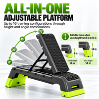 Stepper de banc multifonctionnel flexible, bonne qualité et prix, pour salle de sport et usage domestique, offre spéciale