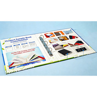 Brochure personnalisable YiPin avec logo sur papier couché 157g recyclé A4, carton gris rigide pour montage et installation à anneaux