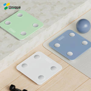 مقياس الدهون في الجسم الذكي للحمام مقياس رقمي إلكتروني بجهاز BMI موازين وزن تعمل بالبطارية لتطبيق البلوتوث من من أجل من أجل - Product Image 3