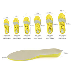 Gel ad arco alto/soletta correttiva per impieghi gravosi in piedi arco soletta per alleviare il dolore per plantare - Product Image 5