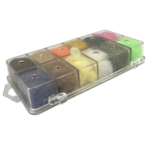 Matériel de pêche à la mouche, nymphes tchèques, doublure UV, pour la pêche en lac et en rivière - Collection de 12 couleurs, importé, fait à la main - Product Image 3