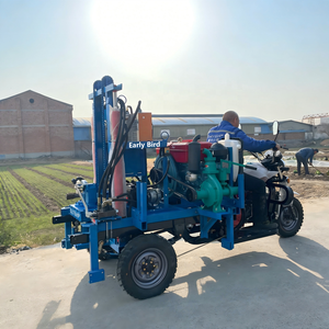 Meilleures ventes : Rig de forage de puits d'eau diesel entièrement automatique à <span class=keywords><strong>3</strong></span> <span class=keywords><strong>roues</strong></span>, Rig de forage hydraulique de grand diamètre pour puits d'eau - Product Image 1