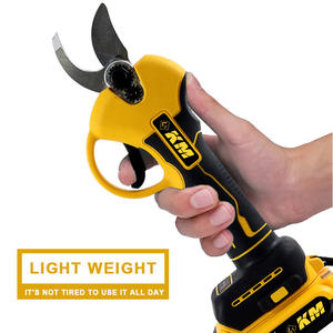 กรรไกรตัดกิ่งไฟฟ้า Km 21V Max ใช้แบตเตอรี่ สำหรับทำสวนและจัดสวน พร้อมด้ามจับกันลื่น - Product Image 5