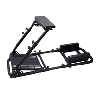 JIABEIR 1012K support de roue de course réglable simulateur de course de voiture à pièces support de direction de roue de jeu