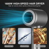 Sèche-cheveux haute vitesse léger pour la maison, brosse coiffante Hot Tools, sèche-cheveux ionique 110000 tr/min