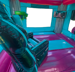 تصميم جديد لمنزل القفز الترفيهي التجاري GLITCH Video Gamer Combo، ليس مجرد منزل قفز آخر، بل هو جاذب للحفلات بشكل كامل - Product Image 6