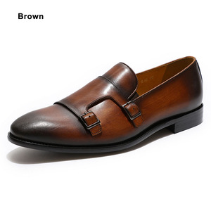 Mocassini in Pelliccia Slip-on Neri da <span class=keywords><strong>Uomo</strong></span> per Matrimoni, Vendita all'Ingrosso dalla Fabbrica Cinese - Product Image 4
