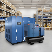 Meilleure Vente 2026 Compresseur d'air à vis sans huile refroidi par air 15-55KW pour usage industriel en usine