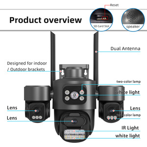 12MP Pan-Tilt Dome Outdoor Security <strong>Camera</strong> 4K CMOS Full Color Night Vision Motion Detection AI Human Tracking IP <strong>WIFI</strong> Two-Way - Product Image 5