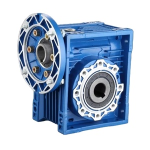 NMRV Series <b>Worm</b> <b>Gear</b> Speed Reducer Aluminum Housing AC Motor Flange Mounted Reduction Flanged Shaft for Industrial - Product Image 1