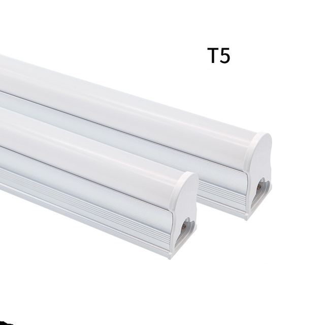 T5 Integrated Aluminum Plastic LED Tube Light 0.6M 1.2M 9W 18W Surface Mounted Linkable Ceiling Batten Lamp , LTL-T5INT-AP
