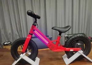 2024 nova bicicleta elétrica de equilíbrio 24V 200W sem escova sem pedal bicicleta elétrica de 12" mini para crianças