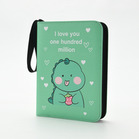 A7 poches de reliure transparentes 6 trous en plastique Pp Zloose Leaf Folder pour 6 anneaux classeur pour ordinateur portable sac de remplissage étanche