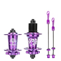TANKE Tambour coloré pour moyeu de vélo, compatible moyeux HG/MS/XD, avec six rayons et roulements de frein à disque, accessoires de vélo