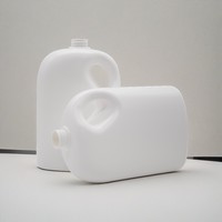 Bouteille de détergent à lessive en plastique 2L avec logo personnalisé avec poignée pour bouteille de liquide à lessive pour vêtements