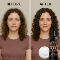 Mousse Coiffante Professionnelle Anti-Frisottis Hydratante et Volumisante pour Cheveux Bouclés 150ml 200ml – Étiquette Personnalisée