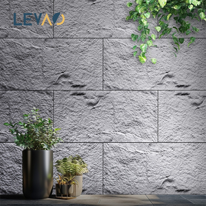 แผ่นผนังตกแต่งภายนอกแบบยืดหยุ่น ผลิตจากโพลียูรีเทน ลายหิน PU  หินเทียมโพลียูรีเทน - Product Image 1
