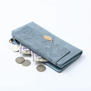 Tendances de la mode Portefeuille multifonction pour femmes Longue pochette avec doublure en polyester Coloré et élégant - Product Image 3