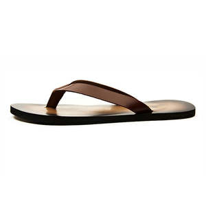 Sandalias de Cuero Genuino para Hombre, Estilo Vintage, Chanclas Deportivas, Pantuflas Planas de Piel de Vaca para Verano, Playa y Uso Casual - Product Image 3