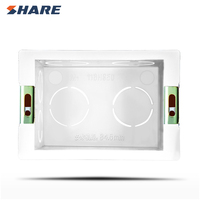 Boîte de jonction en PVC blanc de haute qualité, type US 118, IP65, interrupteur simple, prise, prix de gros d'usine en Chine, best-seller mondial