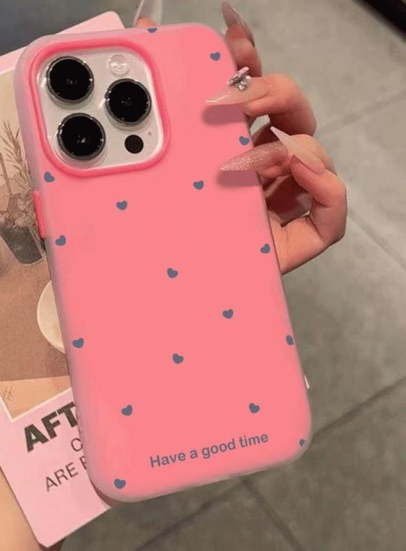 Pink 2-in-1 Jelly Case - Large Cutout