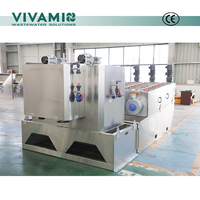 Machine de déshydratation des boues industrielles à faible vitesse pour les eaux usées textiles