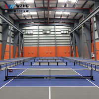 Edificio Deportivo 36x40m con Doble Acabado Anticorrosión, Cancha de Pádel, Acero Estructural Industrial Q235 para Exteriores, 50 Años de Garantía