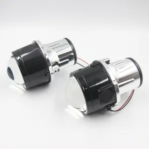 Adjustable Adjustable H11 Fog Lights Lens Bixenon Lamp Projector HID Full Metal Lenses Car Auto D2H Bulbs Retrofit For Nissan