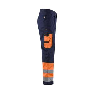 BLAKLADER - 158418605389C58 Pantalones Hi-Vis Naranja/Azul marino-EAN 7330509204702 ROPA DE TRABAJO DE LA HI-VIS - Product Image 4