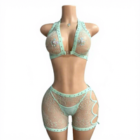 ELITES Nouveaux Vêtements de Danse Performance pour Filles avec Grands Strass SS30