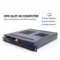 Tableau interactif intelligent I7 OPS UHD avec ordinateur embarqué Intel 8e génération, mini-ordinateur hôte