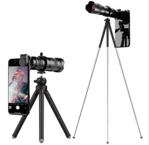 60x50 Phone Camera Lens Monocular Telescope HD Telephoto Lens for Smartphone Wildlife Photography & Travel