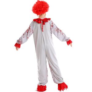 Costumes d'Halloween chauds pour enfants Costume de clown unisexe <span class=keywords><strong>Thriller</strong></span> Bloody Clown Combinaison pour enfants - Product Image 4