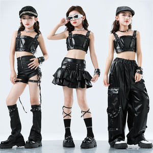 Tenue de danse <span class=keywords><strong>jazz</strong></span> pour filles, style chic, décolleté, tendance streetwear, costume de performance pour défilé de mode - Product Image 3