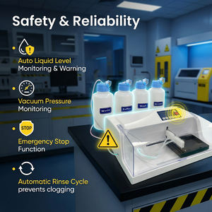 เครื่องล้างจานอัตโนมัติราคาขายส่ง รับประกันประสิทธิภาพการล้าง <span class=keywords><strong>ELISA</strong></span> ที่แม่นยำสำหรับห้องปฏิบัติการที่มีความต้องการสูง - Product Image 3