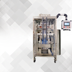 Machine de remplissage automatique de poudre à 4 colonnes haute efficacité avec moteur électrique pour le remplissage de sachets alimentaires, chimiques, en papier/plastique - Product Image 1