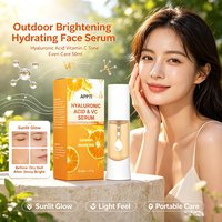 Sérum Éclaircissant et Hydratant à l'Acide Hyaluronique et Vitamine C, Essence Unifiante au Glutathion en Stick, Marque Blanche OEM