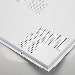 Panneaux de plafond en alliage d'aluminium isolés, ignifuges et insonorisants, avec grille de plafond, pour hôtel, garage, dernier design - Product Image 1
