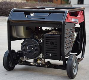 Nuovo Generatore a Gas Naturale Monofase 220V 5000 Watt 5kW, Generatori a Benzina per Uso Domestico - Product Image 5